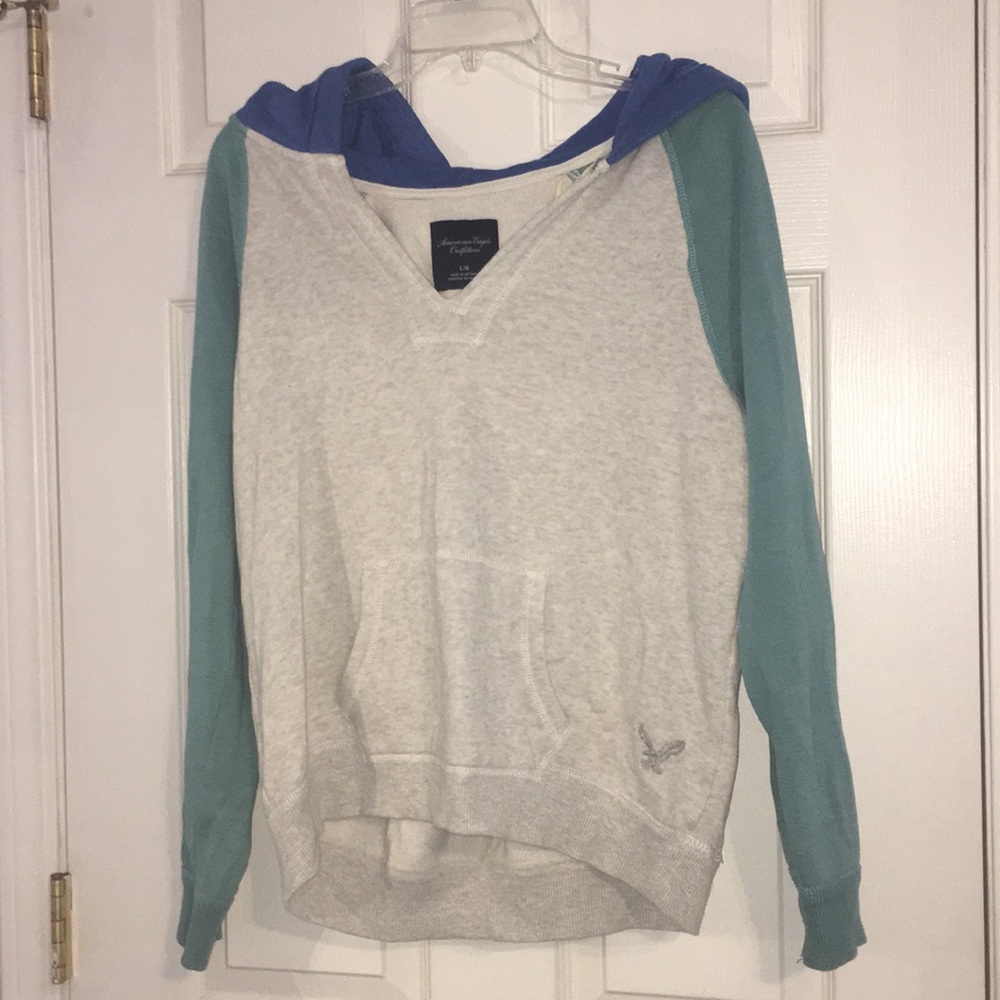 American Eagle Colorblock Sweatshirt